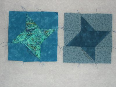 Hug quilt blue stars.JPG