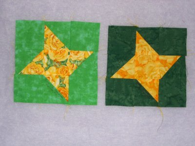 Hug quilt yellow stars.JPG