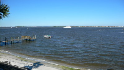 The Intracoastal Waterway and private beach is the backyard!