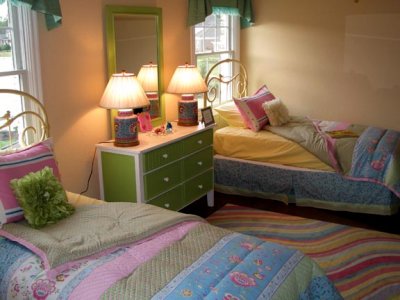 Girls' Colorful Room