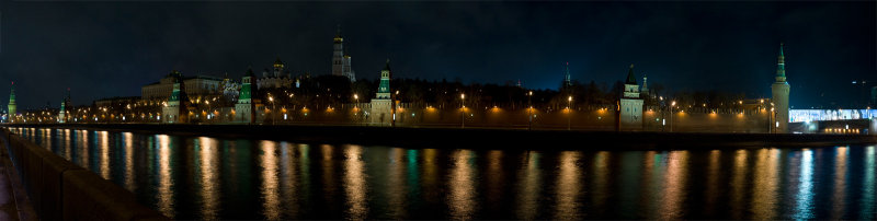 The Kremlin. View from Moscow river