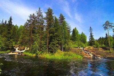 Tohmayoki river & Ladoga (Karelia) 2006 -    .  2006