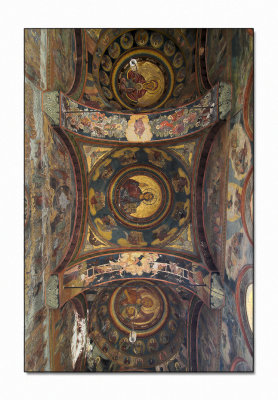 ceiling of Patriarhia Romana Church