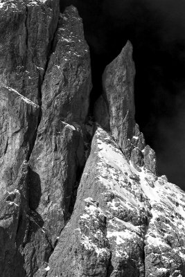 Black & White Dolomities