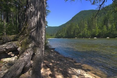 Kharamurin river near Serebryanka stream