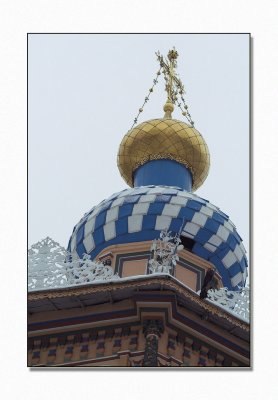 dome of Petropavlovsky cathedral