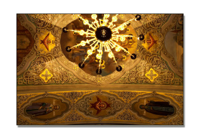 ceiling of the Blagovezhinsky cathedral (The Kremlin)
