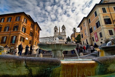 Piazza di Spagna - The Fountain