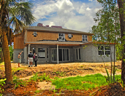 Florida House under construction