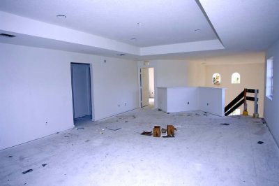 Upstairs game room