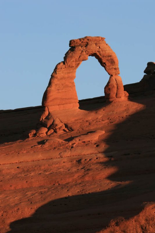 Sunrise at Delicate Arch