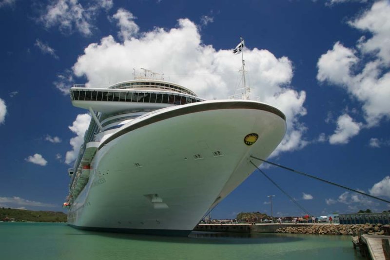 Crown Princess at Antigua