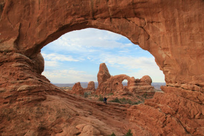 Turret Arch seen through the South Window