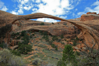 Landscape Arch (306 foot span)