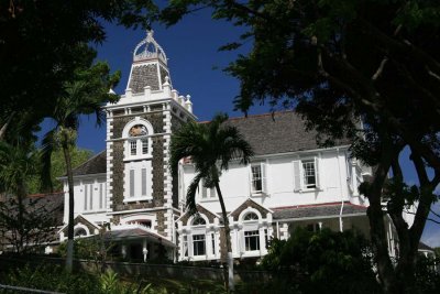 Governor's mansion on St. Lucia