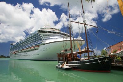 Crown Princess at Antiuga