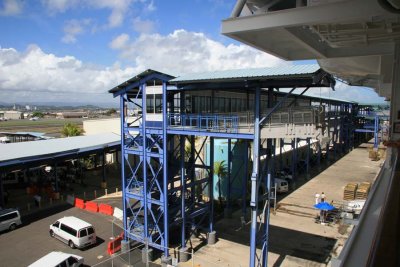 Pan American Pier on San Juan (Disembarkation)