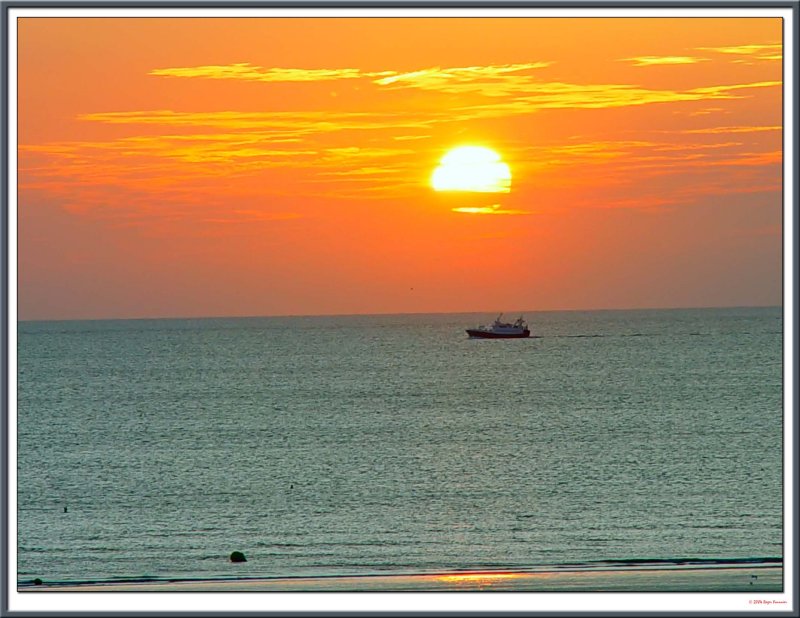 Bateau au Couchant