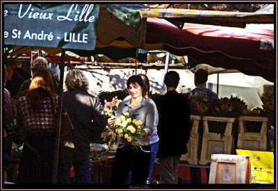 la marchande de fleurs