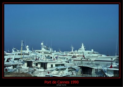 Port de Cannes 1990