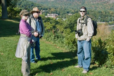 (L to R) Wally's wife Sally, Wally, Rory