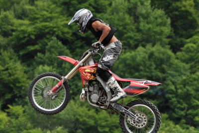 Stunt Jump at Poags Hole Hillclimb