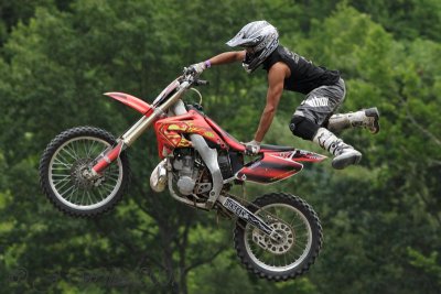 Stunt Jump at Poags Hole Hillclimb