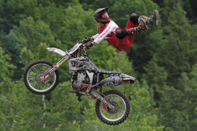 Stunt Jump at Poags Hole Hillclimb