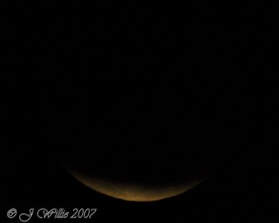 Lunar Eclipse:  August 28, 2007, 5:48 AM EDT