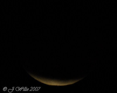Lunar Eclipse:  August 28, 2007, 5:49 AM EDT