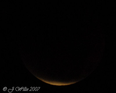 Lunar Eclipse:  August 28, 2007, 5:52 AM EDT