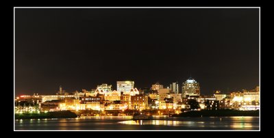 Victoria BC at Night