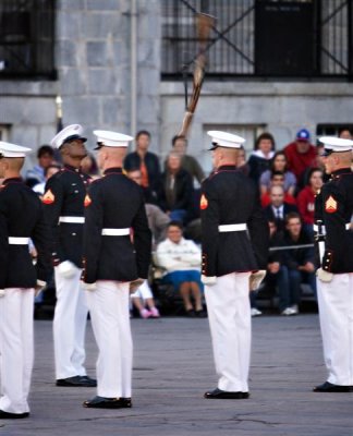 US Marine Corps Silent Drill Team, Old Fort Henry