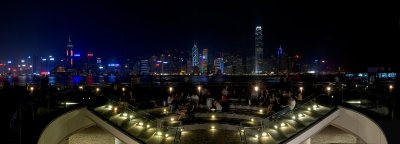 HK Island at night pano