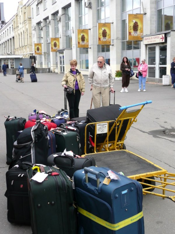 Staging the Luggage