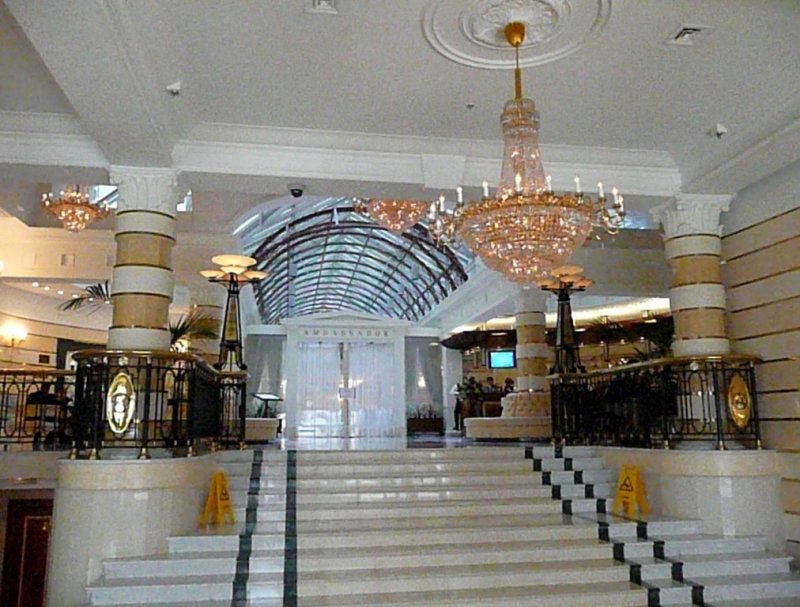 Hotel Lobby in St Petersburg