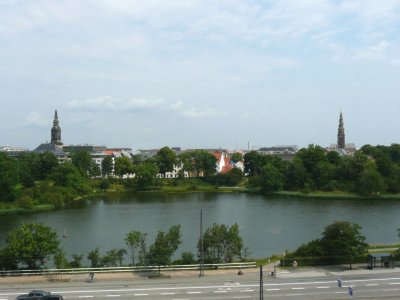 View of Copenhagen from Hotel Room