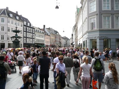 Stroget (pedestrian shopping street)