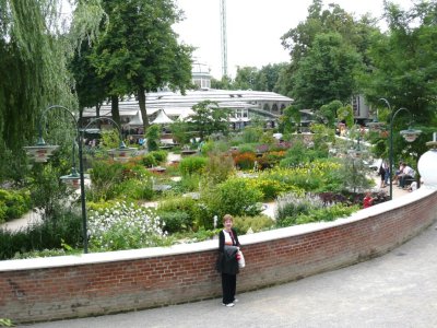 Flowers in Tivoli Gardens