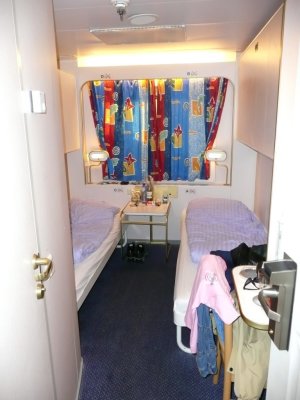 Overnight Cabin on Ferry