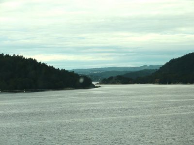 Entering Deepest Part of Oslo Fjord on Ferry