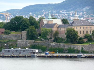 View of Akerhus Fortress from Ferry