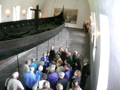 Our Group Learns about Gokstad Ship (AD 900)