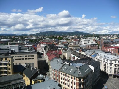 Hotel Room View of Oslo