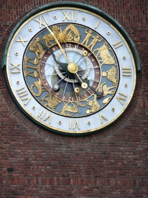 Oslo City Hall Clock