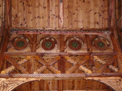 Woodwork in St Olav's