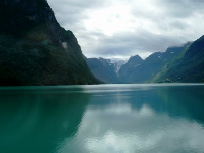 Glacial Lake at Skei