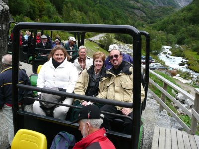  Ready to go up to Briksdal Glacier