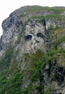 Troll Hiding in the Rocks