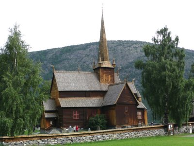Stave Church at Lom (12th Century)